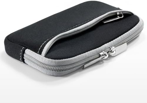 Кутија за боксерски бран за Samsung Galaxy Halo - Softsuit со џеб, мека торбичка Неопрена покриена ракав Зипер џеб за Samsung