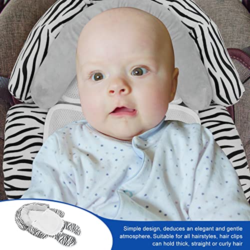 Toyvian Car Seat Pider Car Car Body and Head Поддршка за бебешки цртани филмови за животински колички перница перница памук прилагодлив држач
