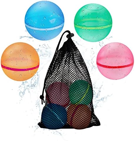 Софицидни балони за бомби за вода, магнетно полнење топки за вода - играчки за базени за момчиња и девојчиња, активности на отворено