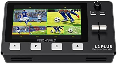 Контролер на FeelWorld KBC10 PTZ L2 Plus Video Switcher и POE20X NDI20X PTZ пакет на камера