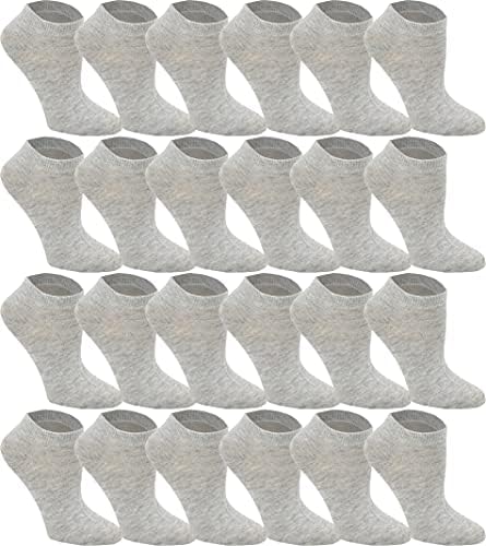 24 пара тенки чорапи со ниско сечење глужд за мажи, удобно лесен пакет за дишење на големо на големо