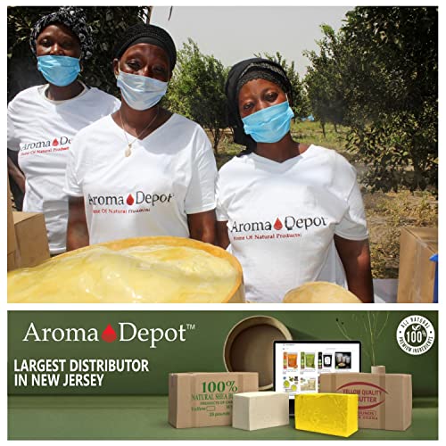 Африкански шеа путер суров 10 lb блок слонова коска/бела оценка A1 00% чиста природна нерафинирана свежа навлажнувачка, идеална за сува и испукана кожа. Може да се корис