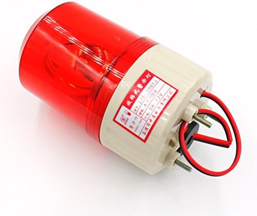 Baomain Industrial Signal Signal Light Larm Larm Red Buzzer звук ротирачки AC 110V