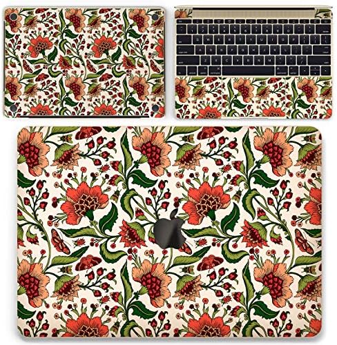 Винил чиста кожа компатибилна со MacBook Pro 13 2019 Pro 16 2020 Mac Air 13 2018 Retina 15 Air 11 Mac 12 Зелена дама за покривање на декорална
