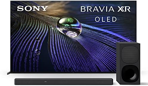 Sony A90J 83 Inch TV: Bravia XR OLED 4K Ultra HD Smart Google TV HT-G700: 3,1CH Dolby Atmos/DTS: X Soundbar
