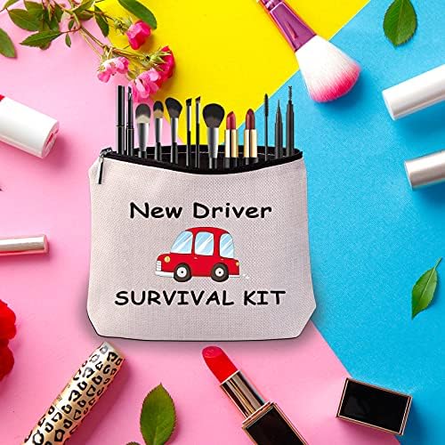 Нова торба за преживување на возачот што поминува тест за возење слатка 16 подарок за тинејџери за тинејџери