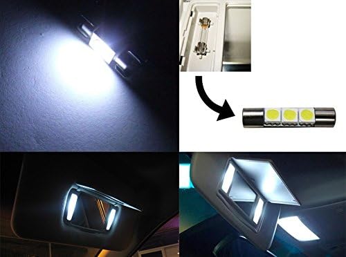 2010- 2012 година Acura ZDX Xenon White Vanity/ Sunvisor LED светилки