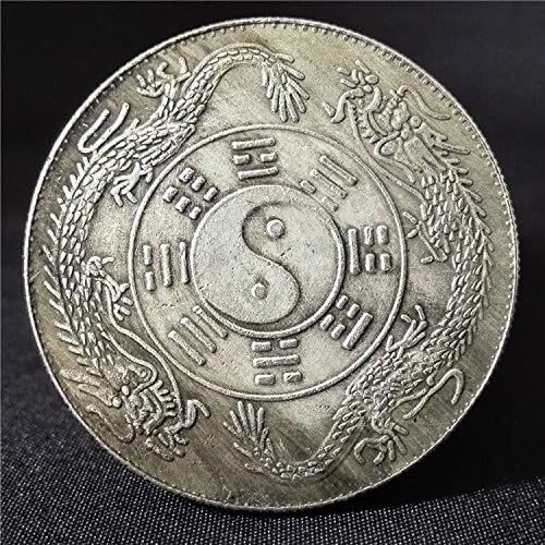 Ху ХАИ КСИЈА Антички Монети Кинески И Странски Тонгбао Сребро еден Или Два Таиџи Змеј Шема Сребрен Долар Сребрени Монети Антички