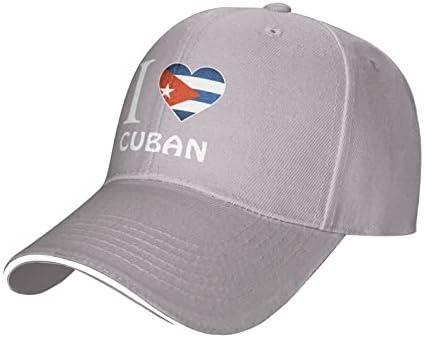 Сакам кубански бејзбол капачиња мажи жени тато, капа камион, сончан пик со капа хип-хоп капа спорт на отворено спортски капачиња сива