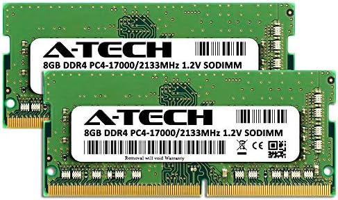 A-Tech 16 GB DDR4 2133 MHz Sodimm PC4-17000 CL15 Не-ECC модули за меморија на лаптоп RAM меморија