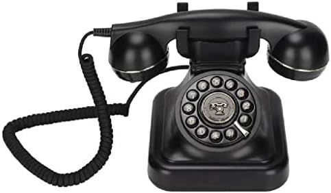 N/A Retro Firtline Телефонски Европски стар стил жичен телефонски работна површина фиксна кабелска телефон за хотелска декорација на хотелот