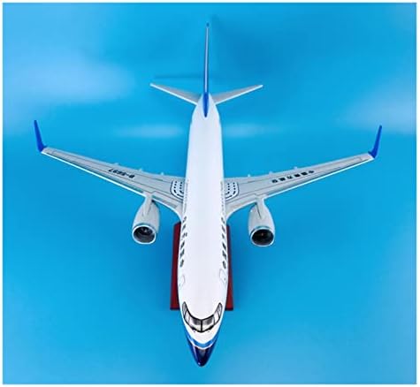 Модели на авиони 1:85 Авион со тркала одговара за Боинг Б737-800 Минијатурен декоративен пластичен авион комплет модел на авион