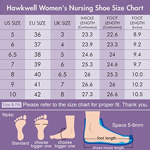 Hawkwell женски лесен удобност за комфорни чевли за медицински сестри