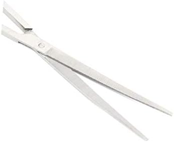 X-gree под трева метални криви ножици за сечење алатка за сечење на сребрена тон 25 см 10 За аквариум резервоар (Планта Суммаррина Хиерб
