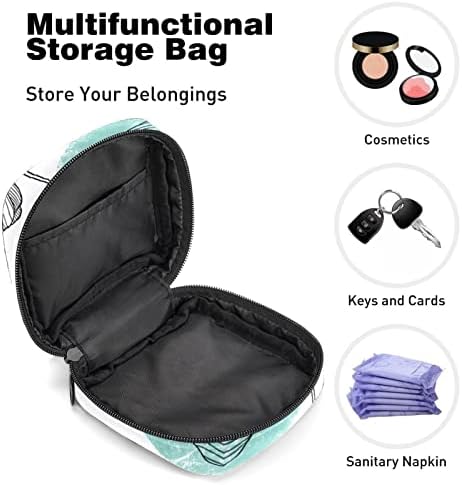 Санитарна торба за складирање на салфетки, преносни мендрични вреќи за мендрирање на менструална подлога, торбичка за складирање на тампон