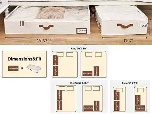 Складишни Работи Кутија За Складирање Под Кревет И 32л Украсни Канти За Складирање