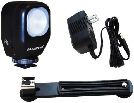 Polaroid Studio Series Camcorder Video Light Includes Mounting Bracket, AC Adapter, 2 Rechargeable BatteriesFor The Panasonic HC-X920,
