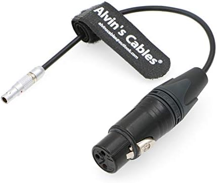 Аудио кабел на Алвин Аудио кабел директно 00 5 пински машки до XLR 3 пински женски за камера Z Cam E2