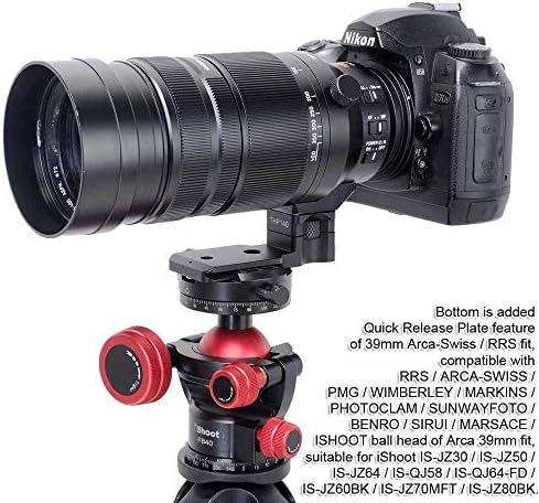 Замена на јака за леќи за замена на стативата на стативата за стапици, компатибилна со Panasonic Leica DG Vario-Elmar 100-400mm f/4-6.3 Asph