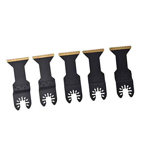 5 парчиња осцилирачки лопати за алатка, универзална пила, издолжена биметална тимална тима, 1-3/4in што се користи за да се
