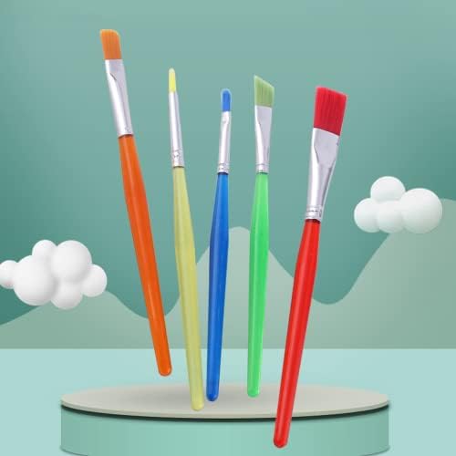 Бонбони боја 7 комплети пластични акварели пенкало Детска уметничка четка занаетчиска уметност тим со каллив мувла тунел