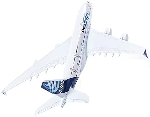 Dagijird A380 Прототип Цивил авиопревозник модел 16см Симулација на авијациски модел на авијација со држач за приказ