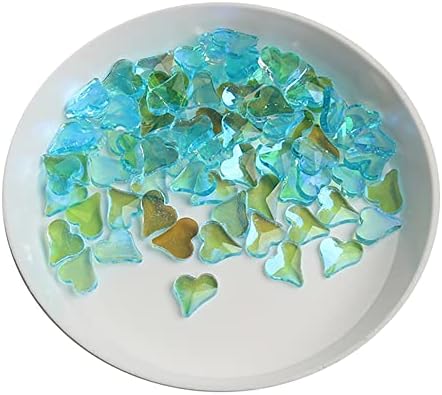 HJKOGH Нова 30-100pcs транспарентна уметност за нокти Rhinestones езеро сина мулти-форма кристал за декорација на 3Д маникир 30 форма