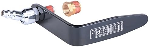 Freeman Plthswvb 1-3/4 Алуминиумска пневматска алатка Рафтер кука со 1/4 Индустриско вртење на вртење и месинг од месинг