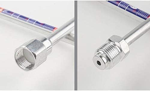 Homdsim 50cm/19,7 Универзална алуминиумска продолжение за проширување на столб за проширување на шипката за шипки за распрскувач на распрскувачи