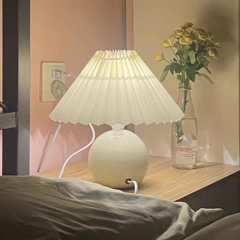 Светилка за маса во кревет BubyVV -ламба со 3 температура во боја -Смешни ламби за ноќна ноќ, ламби за спални соби, дневна соба, канцеларија,