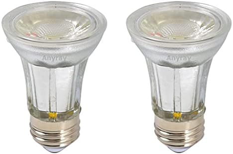 Anyray 2-LED 5w Светилки, 50-Вати Еквивалент, PAR16, E26, Dimmable