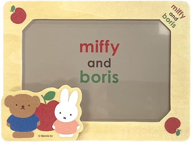 ナガノ ファクトリー Miffy & Boris Wood Photo Frame Miffy & Boris DB1450