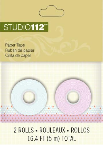 K & Company Studio 112 хартиена лента за белешка, розова