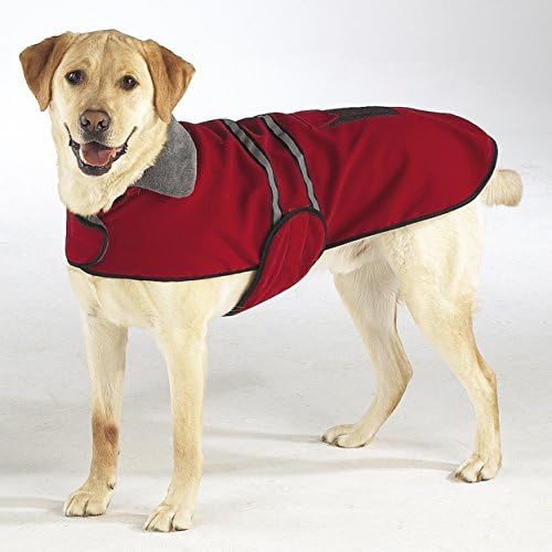 Обична кучешка руно-обложена рефлективна јакна за кучиња за безбедност, зелена, XL
