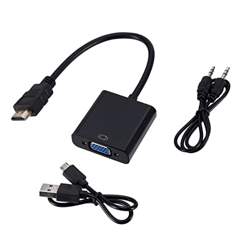 Mobestech и полн со компјутерски USB кабел со адаптер лаптоп црна видео таблета p конвертор аудио