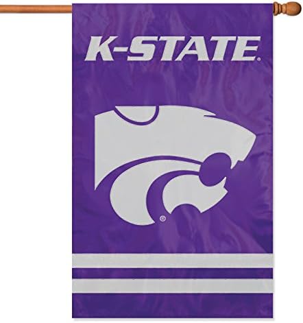 Канзас Државниот Диви Мачки Официјален NCAA 44 инчен x 28 инчен Знаме Знаме Од Страна На Партијата Животните