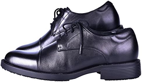 ДДТКС машки SRC анти-лизгачки работи за чевли за готвачи ех заштитни униформни чевли за фустани чипка црна боја