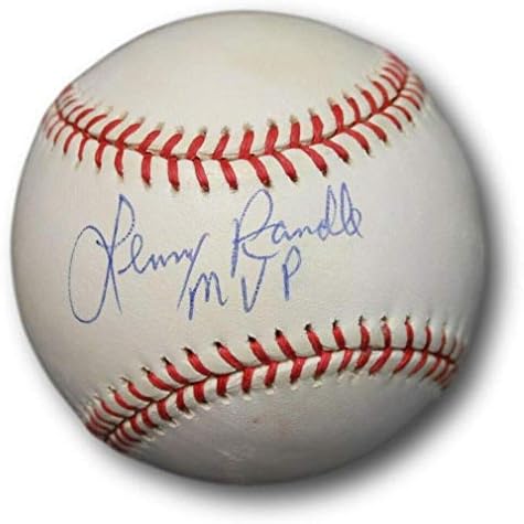Лери Рандл потпишал безбол автограм со мет -младенчиња PSA/DNA AH20095 - Автограмски бејзбол