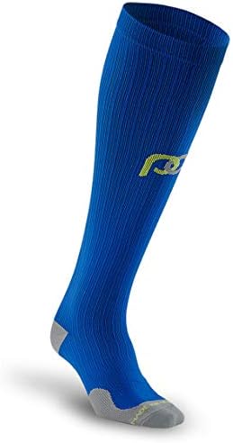 Про-компресија маратонски чорапи, дипломирани чорапи за компресија во должина на теле, унисекс