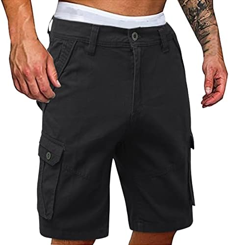 Миашуи суспензии за мажи кои се обидоа повеќекратни панталони со цврста боја, цврста боја на отворено, панталони кратки копче големо