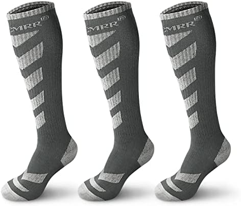 ЗНЦМРР 3 Пакувајте Термални Чорапи За Мажи Чорапи За Компресија Чорапи За Чизми Топли Чорапи Дебели Скијачки Чорапи За Студено Време