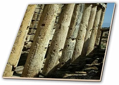 3дроза Колонади На Римските Тоалети Хиераполис Туркије-Плочки