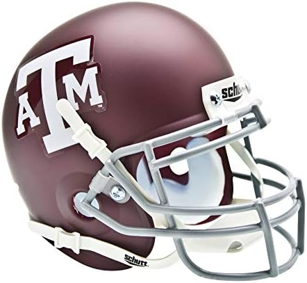 Schutt NCAA TEXAS A&M Aggies Mini автентичен XP фудбалски шлем