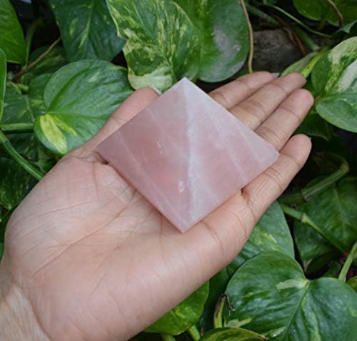 Shiva Lingam Shop 2 компјутери чакра пирамида камен кристална јога лекување на природна духовност примерок ~ I-4842
