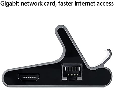 Cujux Тип C Центар Докинг Станица USB-C ДО HDMI Приклучок Адаптер За Напојување Вертикална Основа Со Заградата