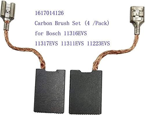 QISSIQ 1617014126 јаглеродна четка поставена за Bosch 11316EVS 11317EVS 113111EV 11223EVS