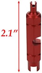 Алатка за отстранување на јадрото за отстранување на двојниот крај на вентилот со двојни крајни вентили за стандарден американски