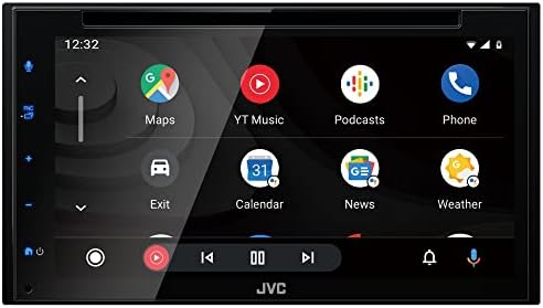 JVC KW-V660BT 6.8 Приемник На Допир Компатибилен Со Apple CarPlay &засилувач; Android Автоматски Во комплет Со Резервна Камера