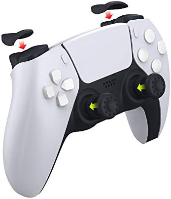 Контролорот за игри Mookeenone Gaming Jојстик го зафати капакот на капакот на капакот на палецот за PS5
