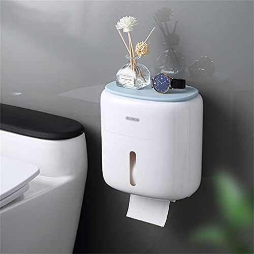 Lyе водоотпорен wallиден монтиран држач за тоалети за тоалетна хартија салто за хартија